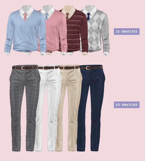 Галерея мода Сет одежды Basic set 16 #2
